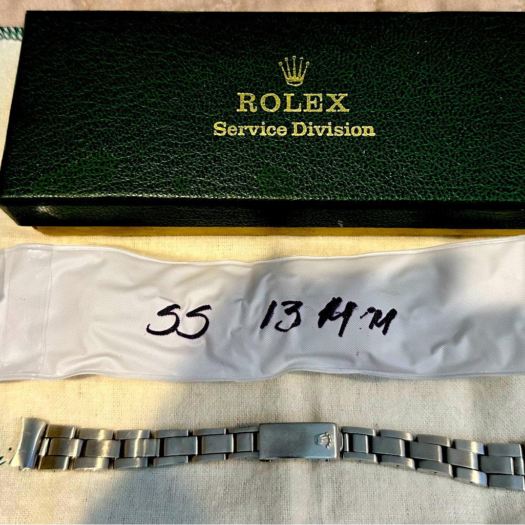 Rolex Datejust Stainless Steel Oyster Bracelet Band Ladies 13mm With Endlinks Rolex Datejust Stainless Steel Oyster Bracelet Band Ladies 13mm With Endlinks
